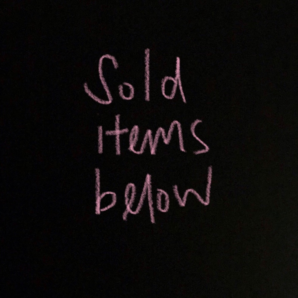 🎀 SOLD items below 🎀